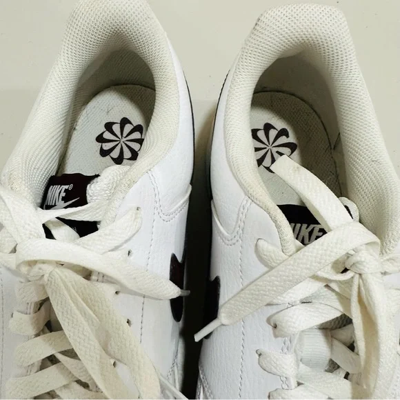 Nike Court Vision LO NN White Burgundy Crush Men Shoes Sneaker DH2987-11 Size 11 - Picture 6 of 9